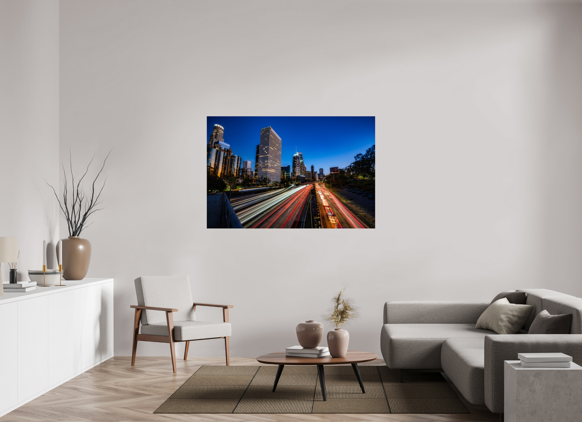 60 x 40″, Fujiflex High Gloss Print Downtown Los Angeles