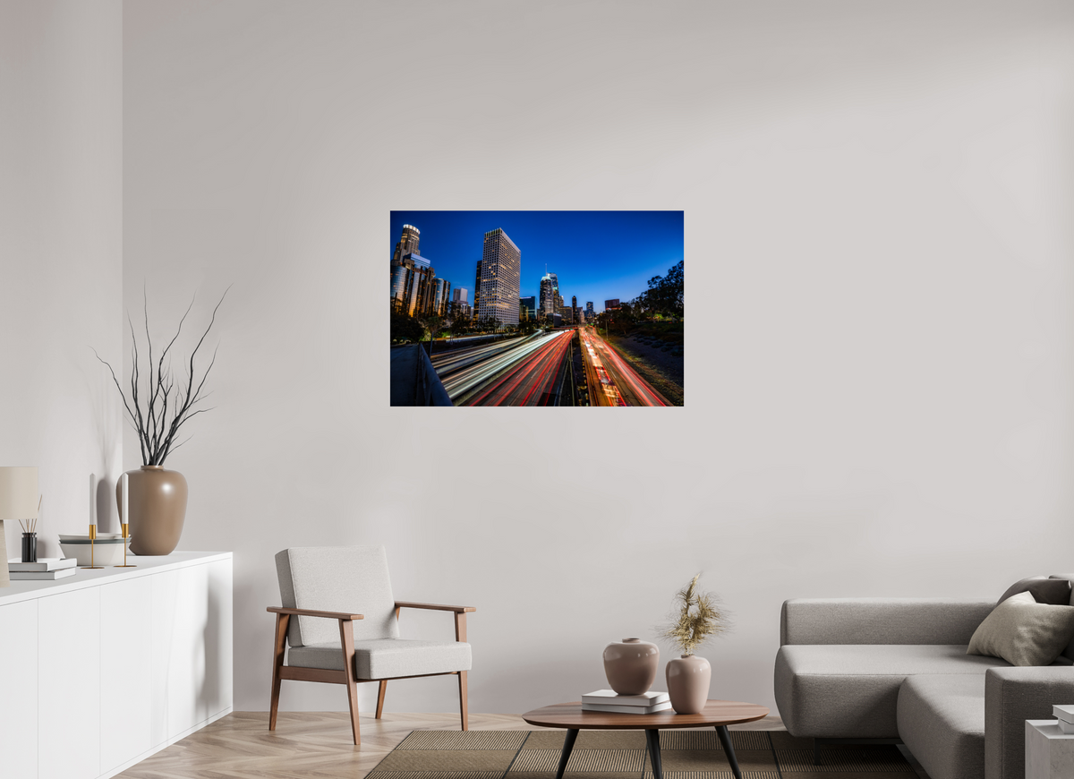 45 x 30″, Fujiflex High Gloss Print Downtown Los Angeles