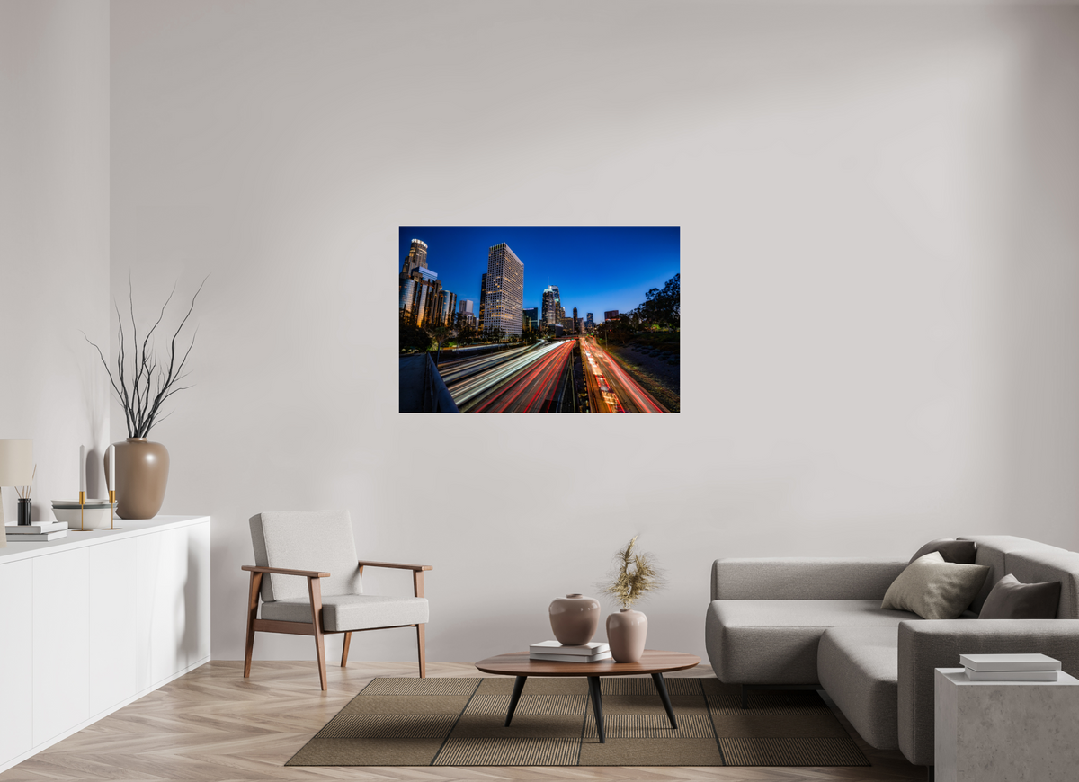 54 x 36″, Fujiflex High Gloss Print Downtown Los Angeles