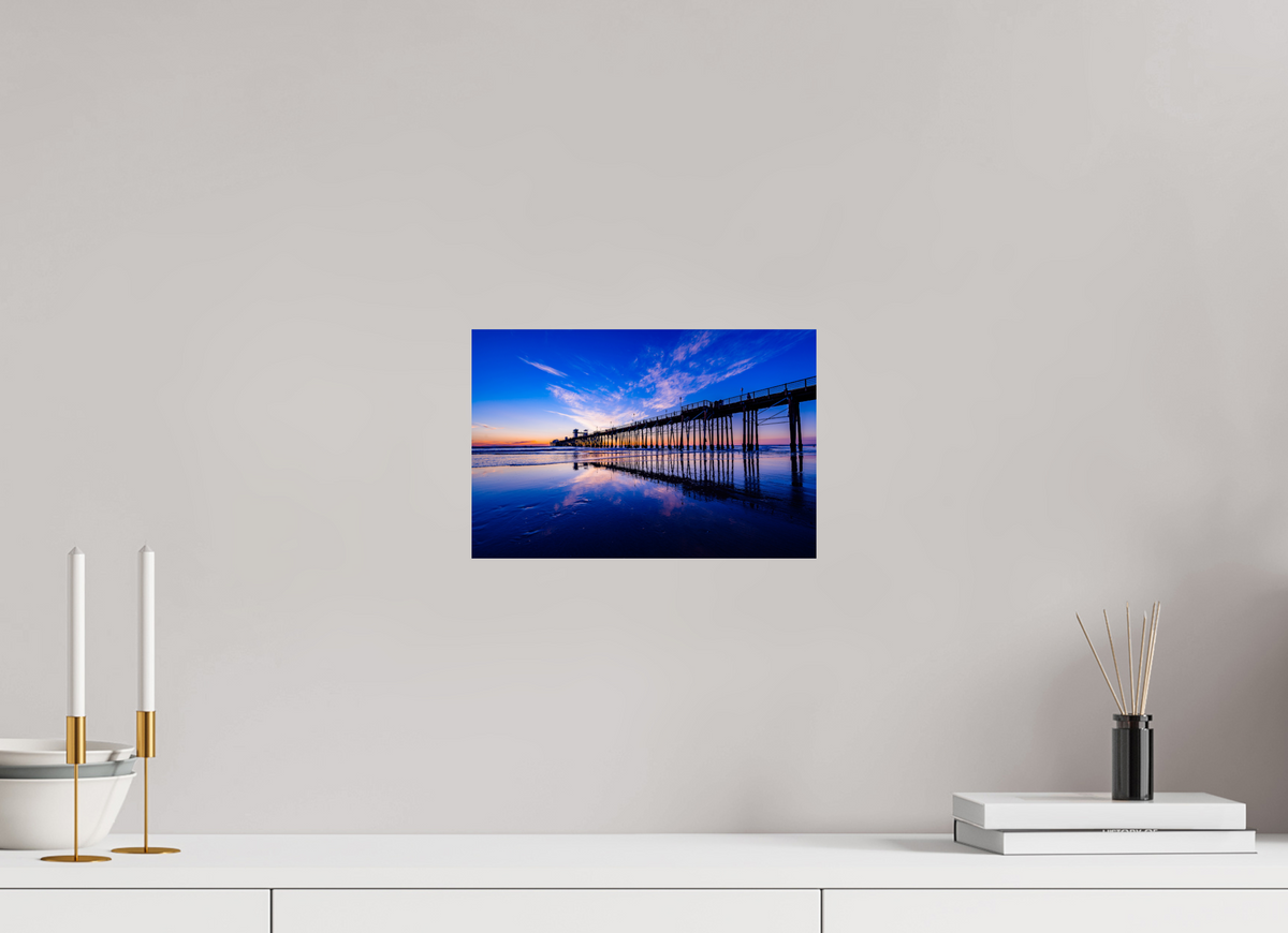 12 x 8″, Fujiflex High Gloss Print Oceanside Pier - Oceanside, CA